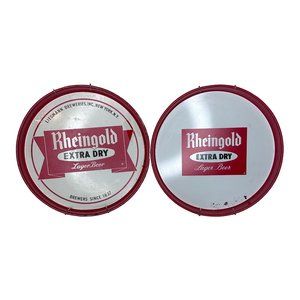 Liebmann Breweries Rheingold Extra Dry Lager Beer Trays